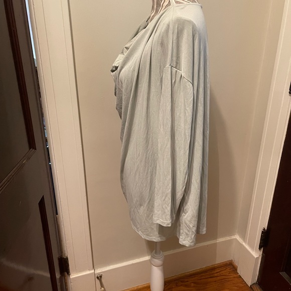 Cato women’s drape neck cotton blousy top - Picture 2 of 6